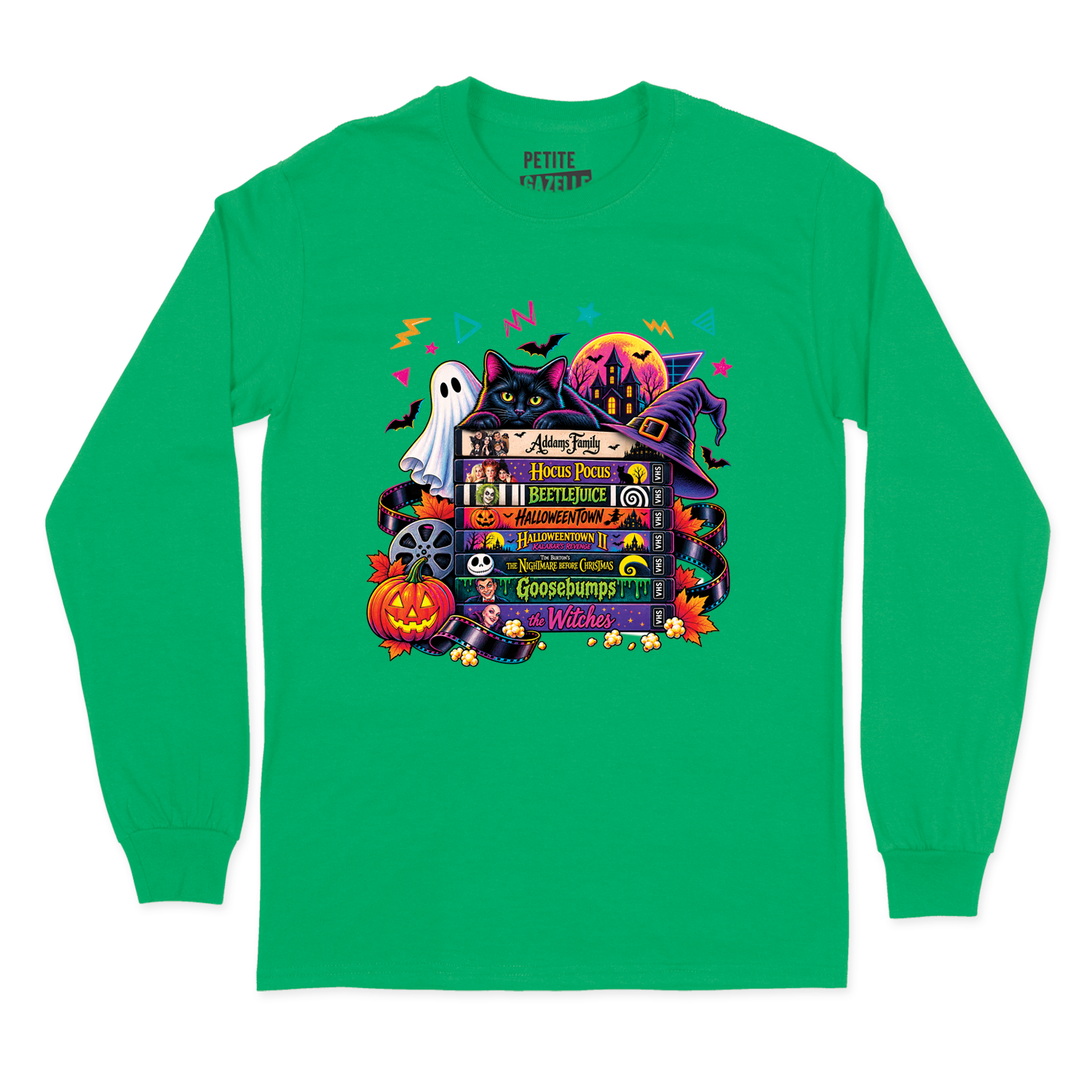 T-SHIRT À MANCHES LONGUES | Halloween VHS