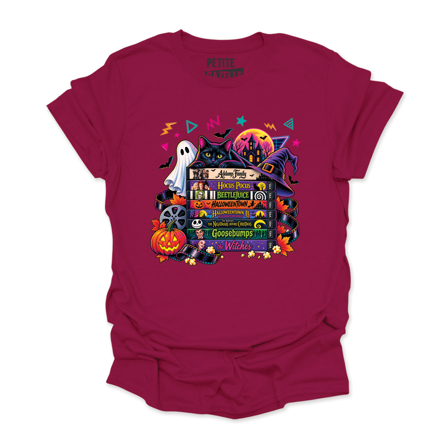 T-SHIRT COL ROND | Halloween VHS