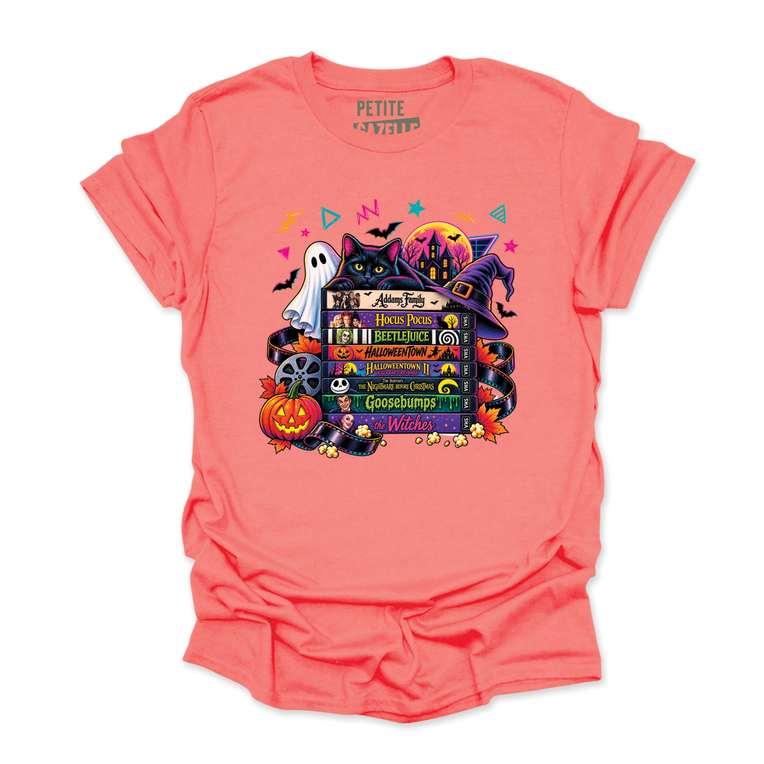 T-SHIRT COL ROND | Halloween VHS
