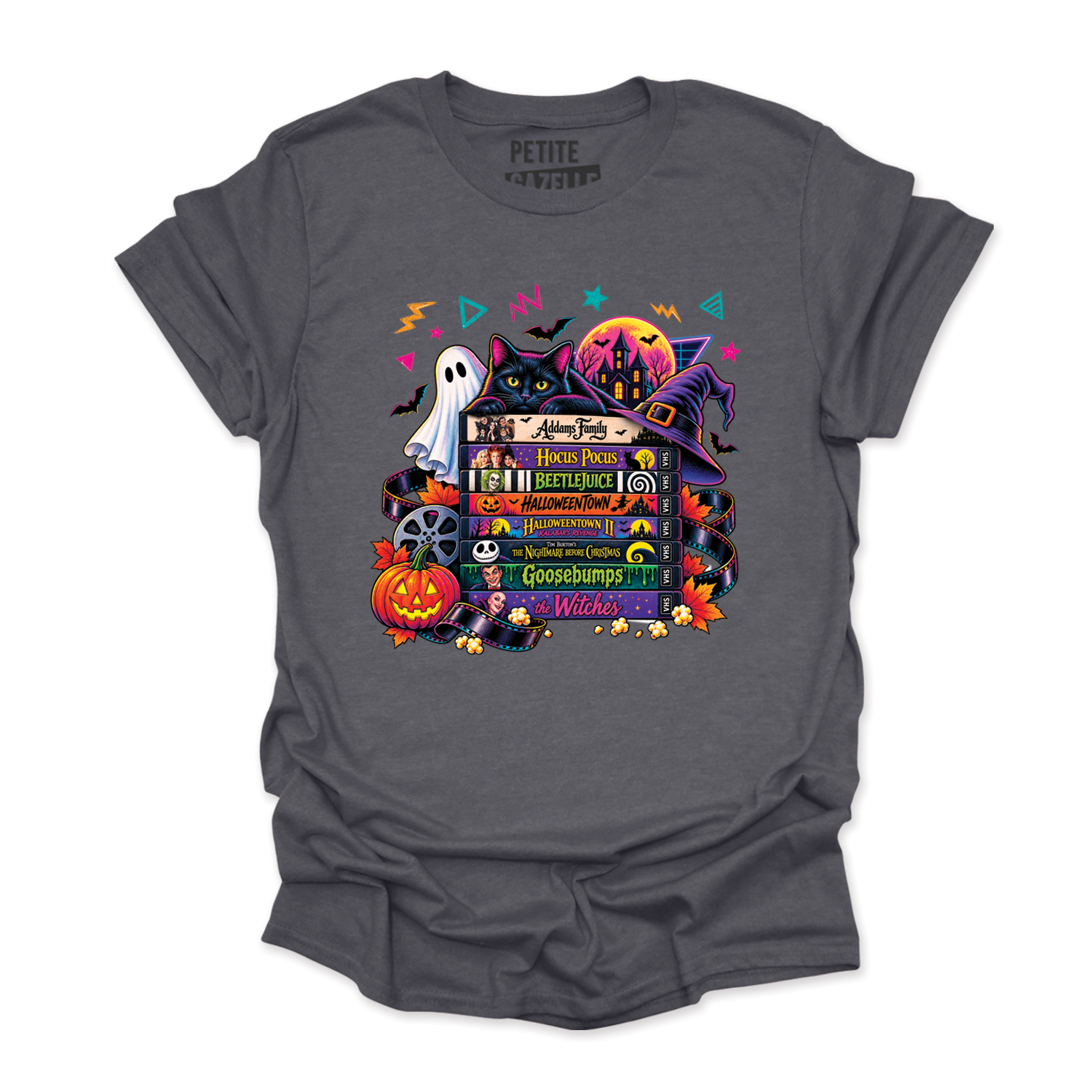 T-SHIRT COL ROND | Halloween VHS
