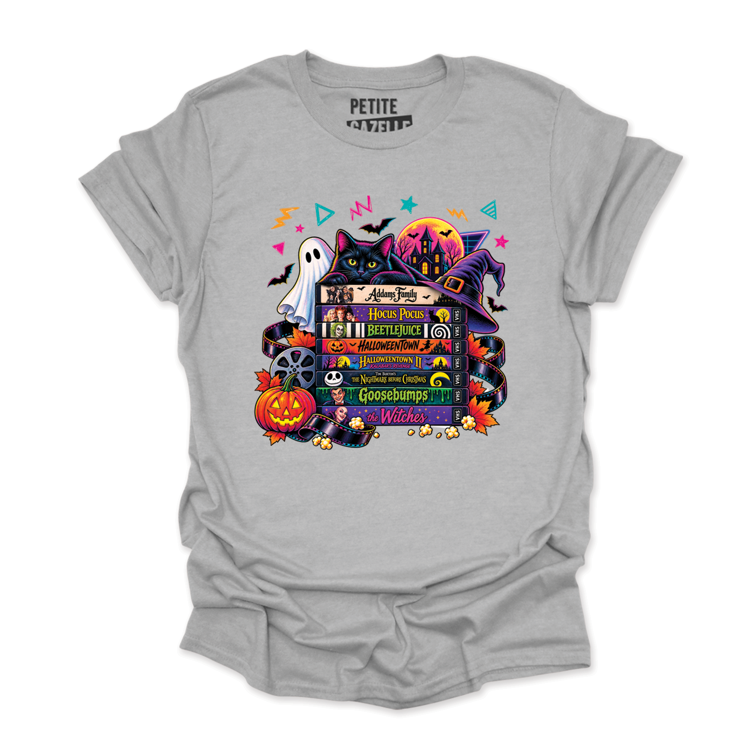 T-SHIRT COL ROND | Halloween VHS