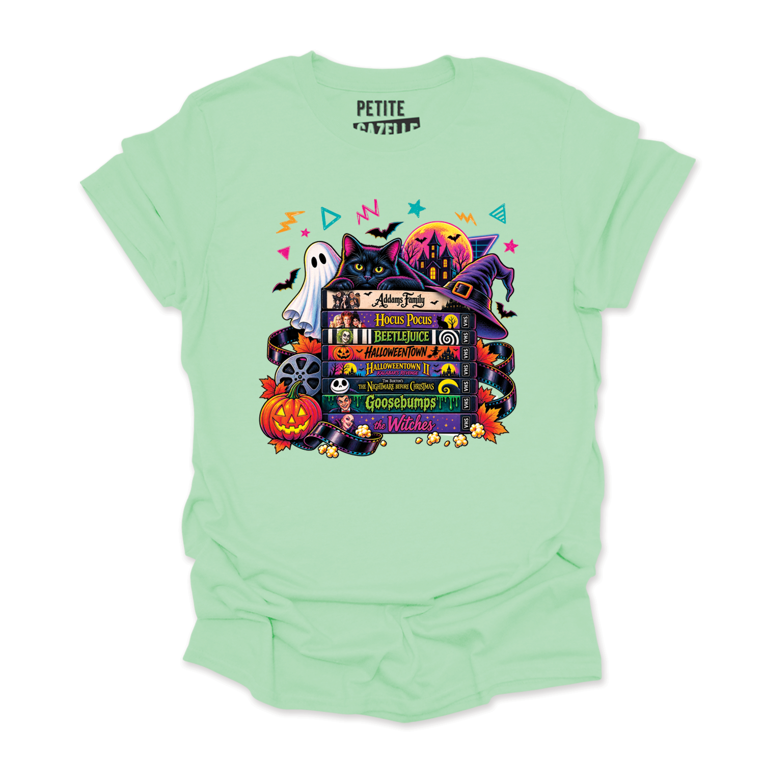 T-SHIRT COL ROND | Halloween VHS