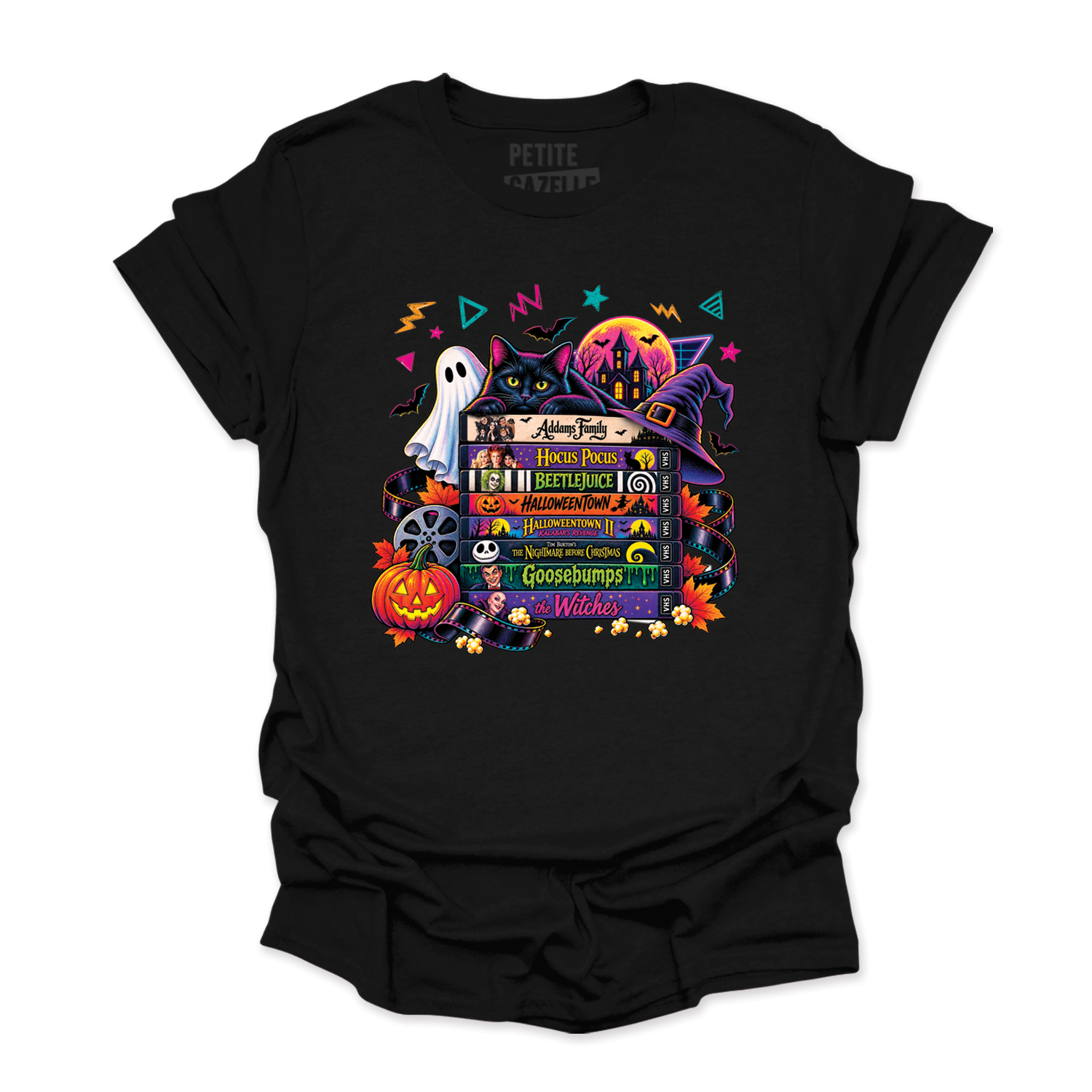 T-SHIRT COL ROND | Halloween VHS