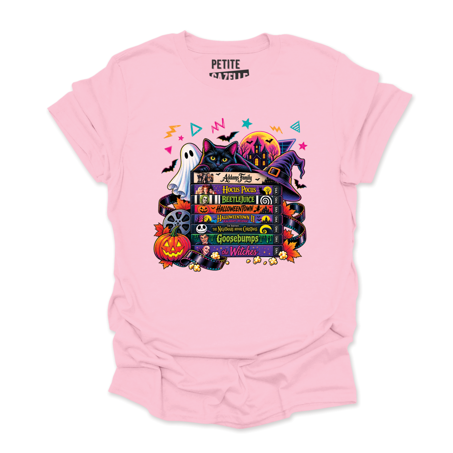 T-SHIRT COL ROND | Halloween VHS