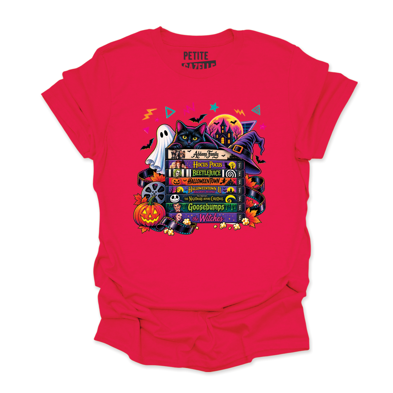 T-SHIRT COL ROND | Halloween VHS