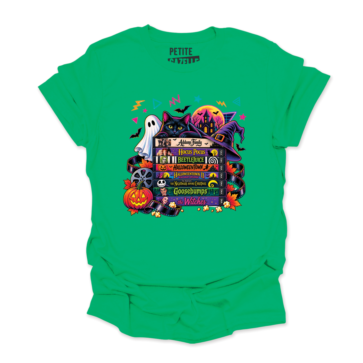 T-SHIRT COL ROND | Halloween VHS