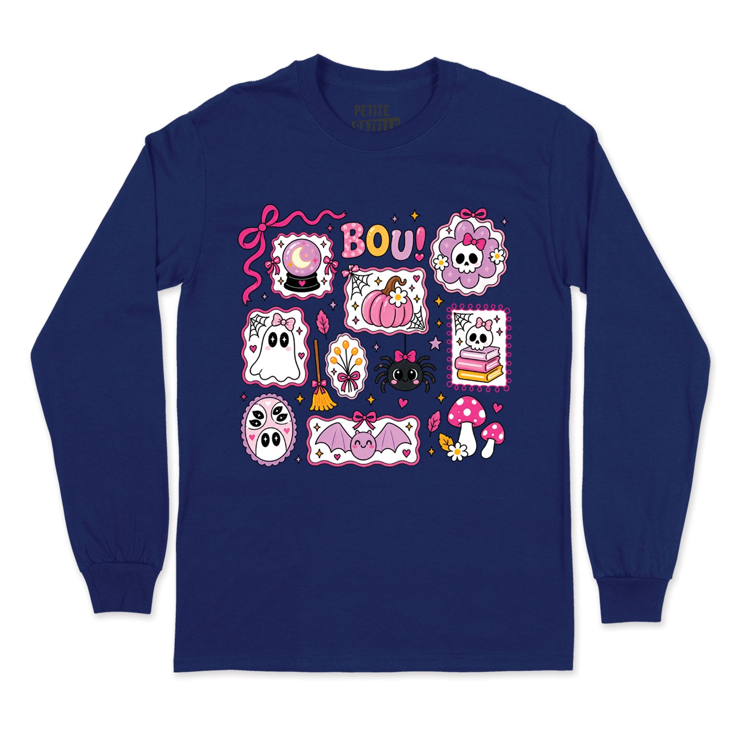 T-SHIRT À MANCHES LONGUES | Halloween Pastel