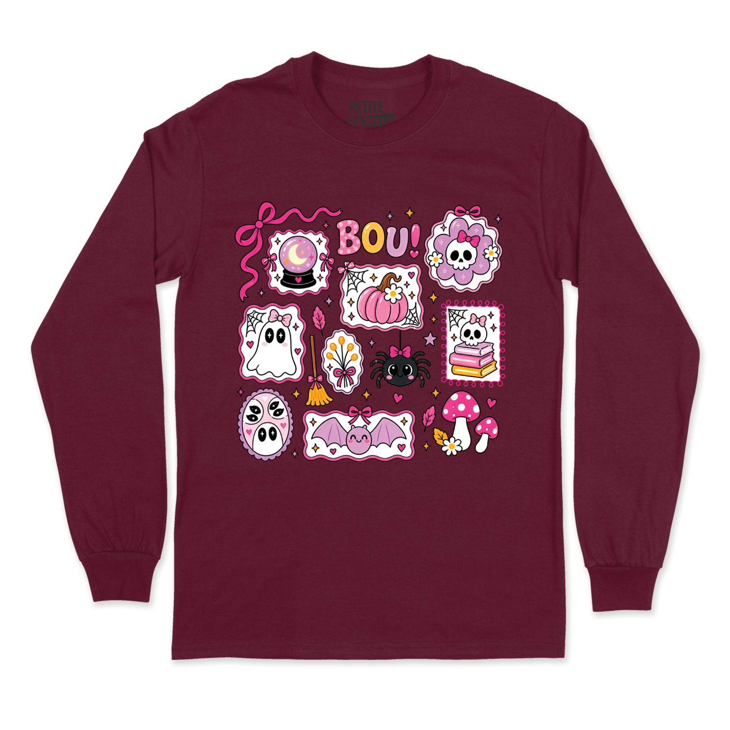 T-SHIRT À MANCHES LONGUES | Halloween Pastel