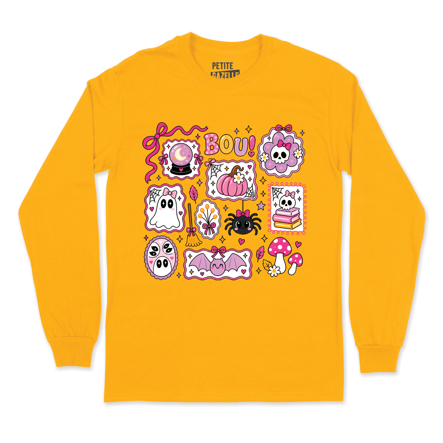 T-SHIRT À MANCHES LONGUES | Halloween Pastel