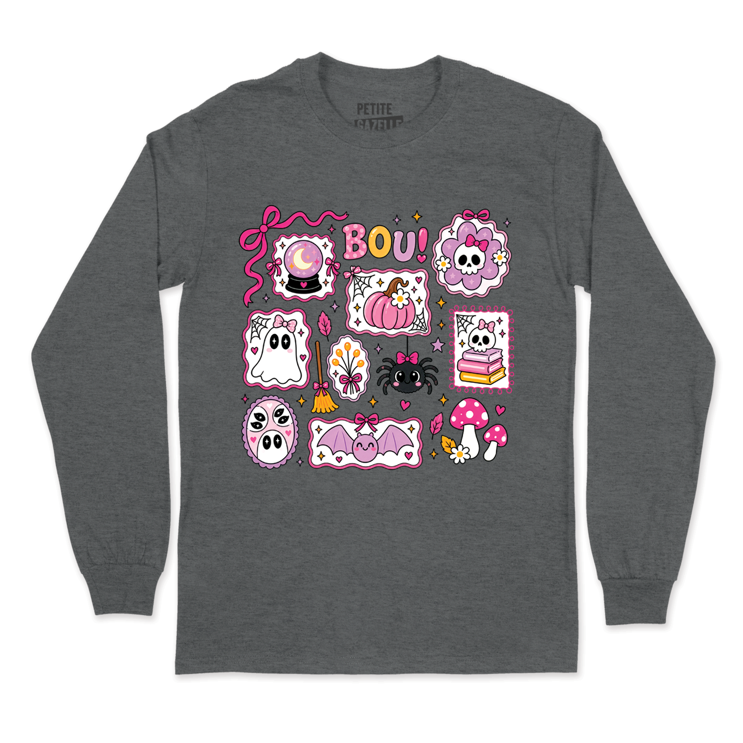T-SHIRT À MANCHES LONGUES | Halloween Pastel