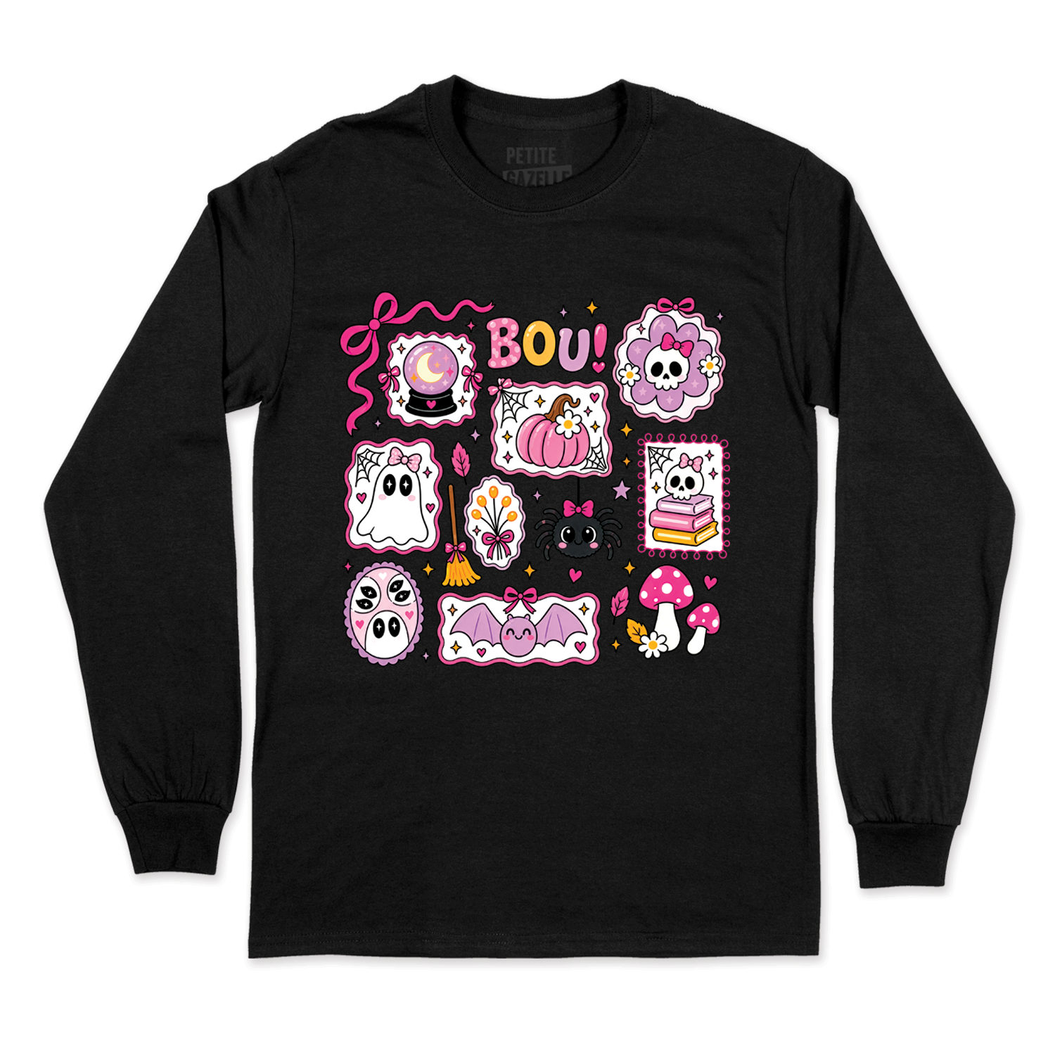 T-SHIRT À MANCHES LONGUES | Halloween Pastel