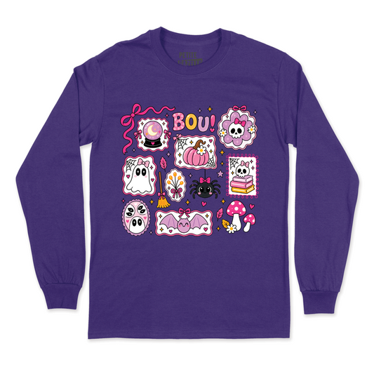 T-SHIRT À MANCHES LONGUES | Halloween Pastel