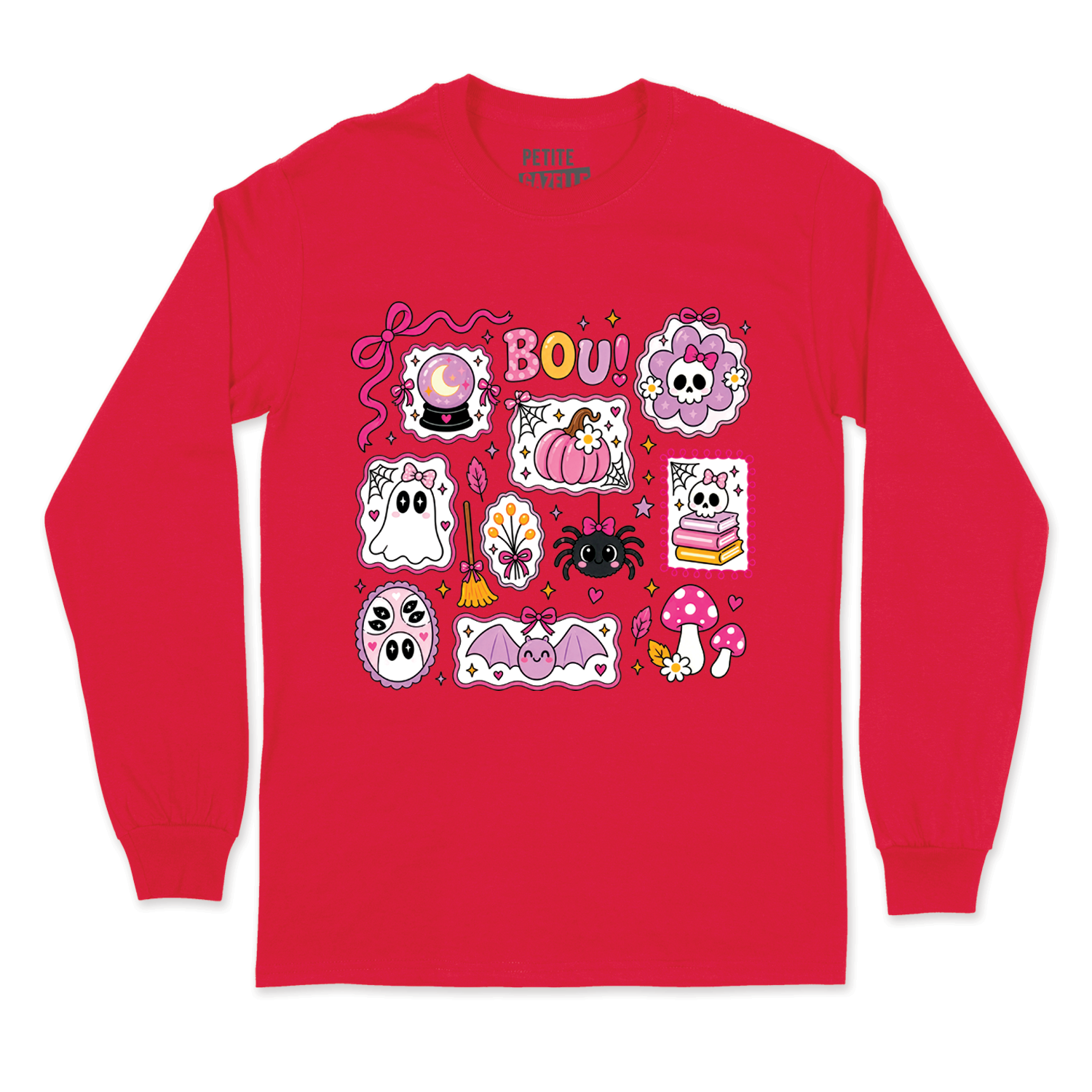 T-SHIRT À MANCHES LONGUES | Halloween Pastel