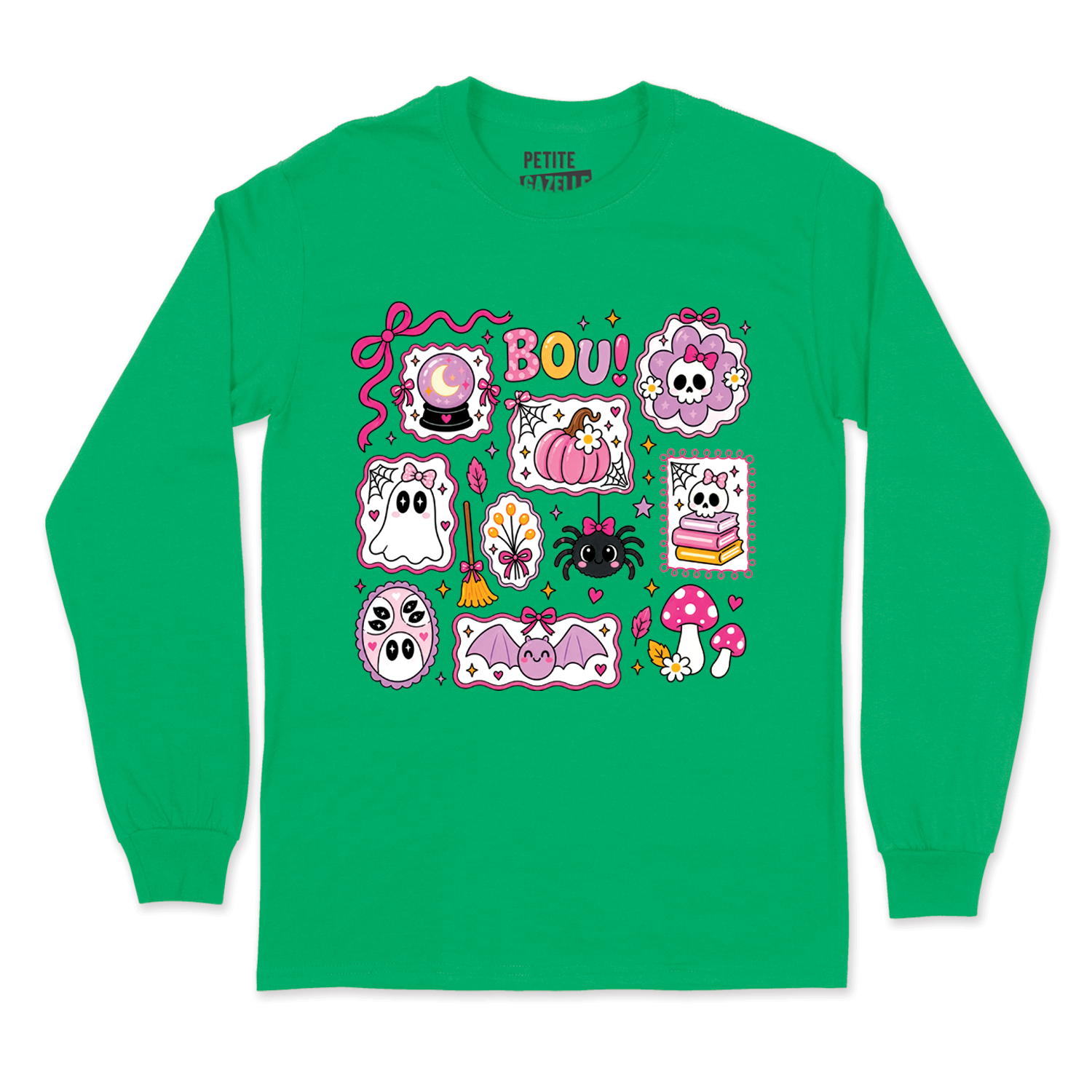 T-SHIRT À MANCHES LONGUES | Halloween Pastel