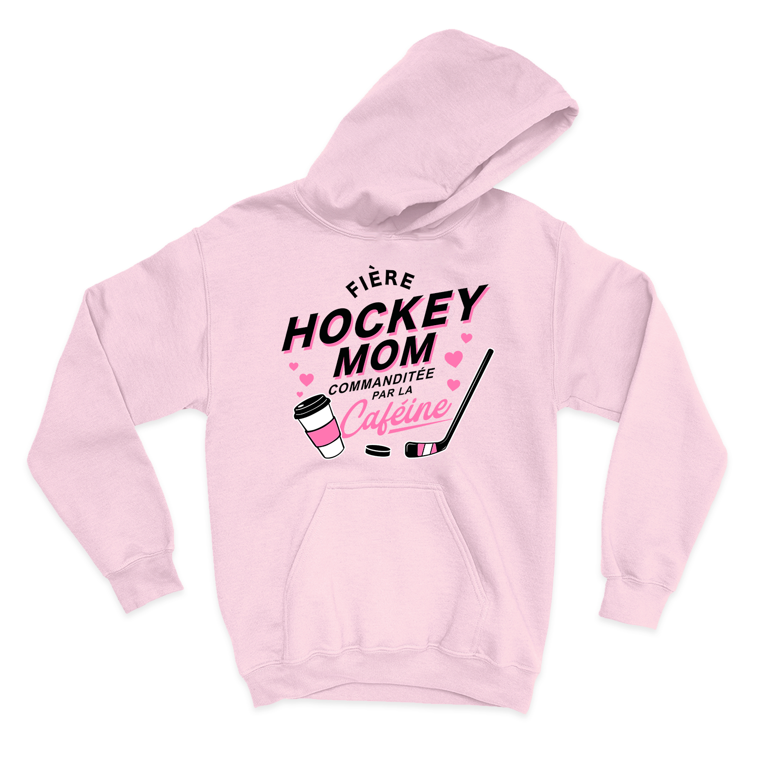 HOODIE | Hockey Mom - Commanditée par la caféine