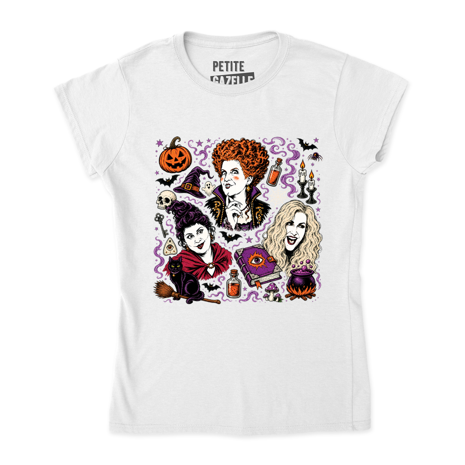TSHIRT AJUSTÉ | Hocus Pocus Magie Noire