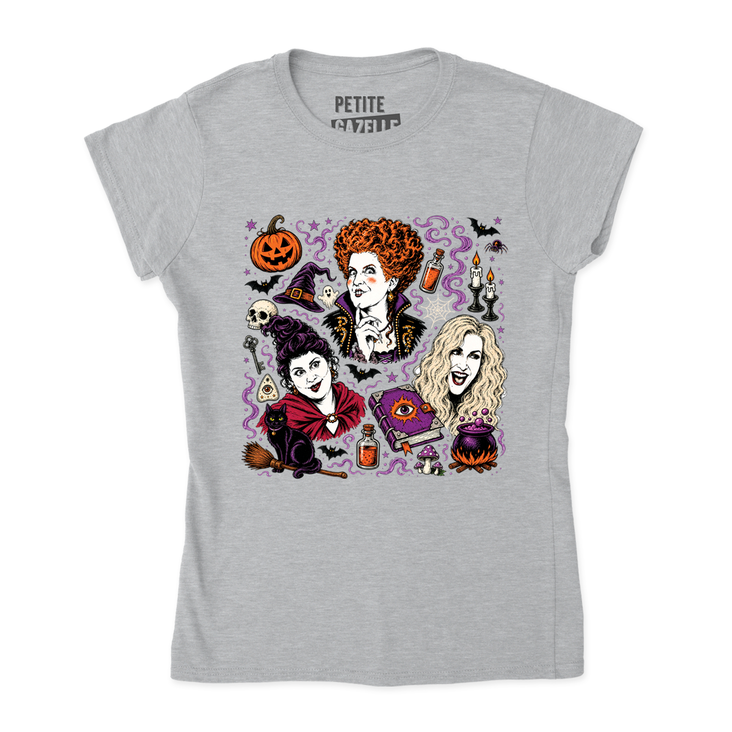 TSHIRT AJUSTÉ | Hocus Pocus Magie Noire