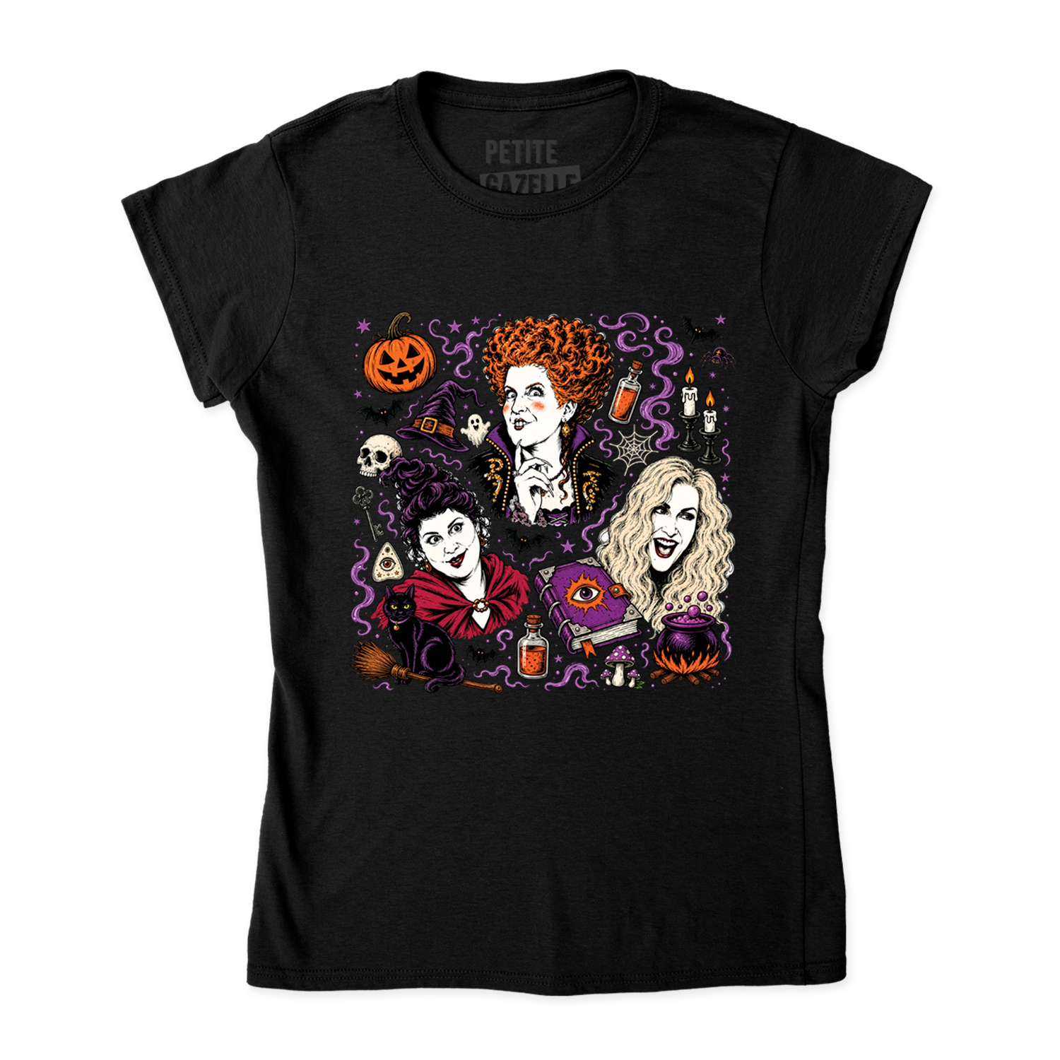 TSHIRT AJUSTÉ | Hocus Pocus Magie Noire