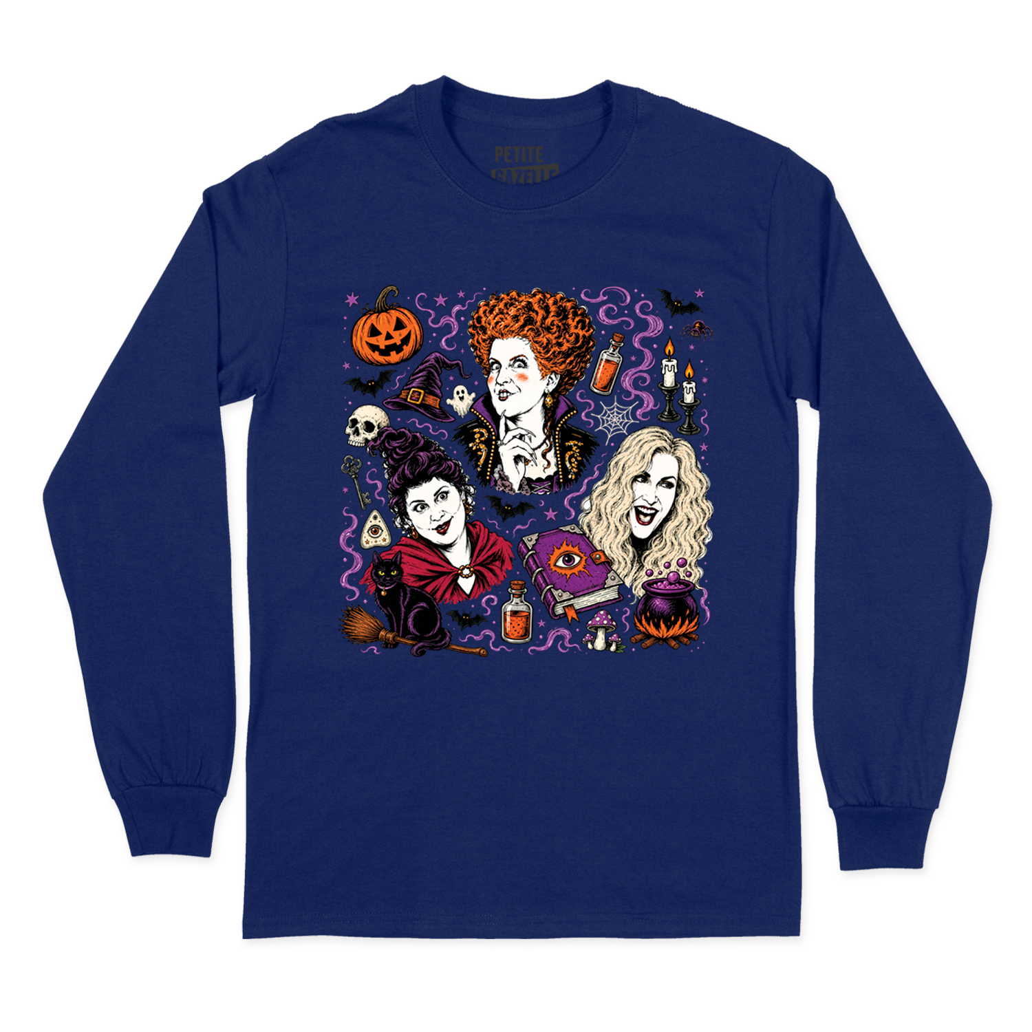 T-SHIRT À MANCHES LONGUES | Hocus Pocus Magie Noire
