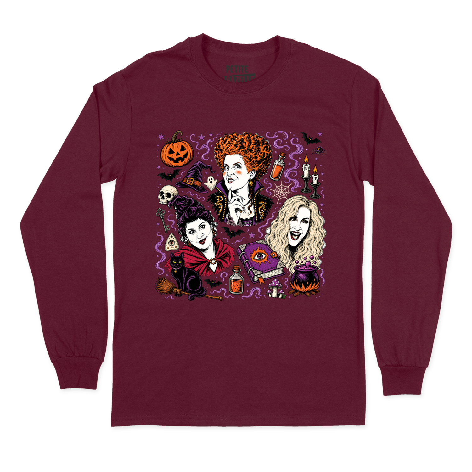 T-SHIRT À MANCHES LONGUES | Hocus Pocus Magie Noire