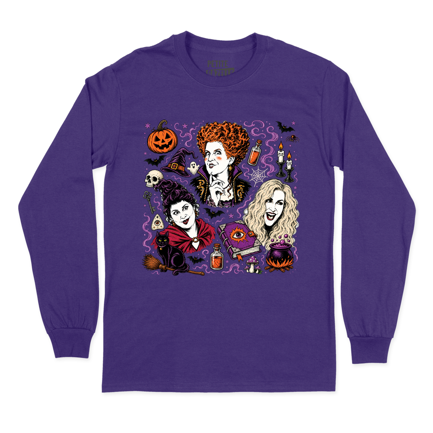 T-SHIRT À MANCHES LONGUES | Hocus Pocus Magie Noire