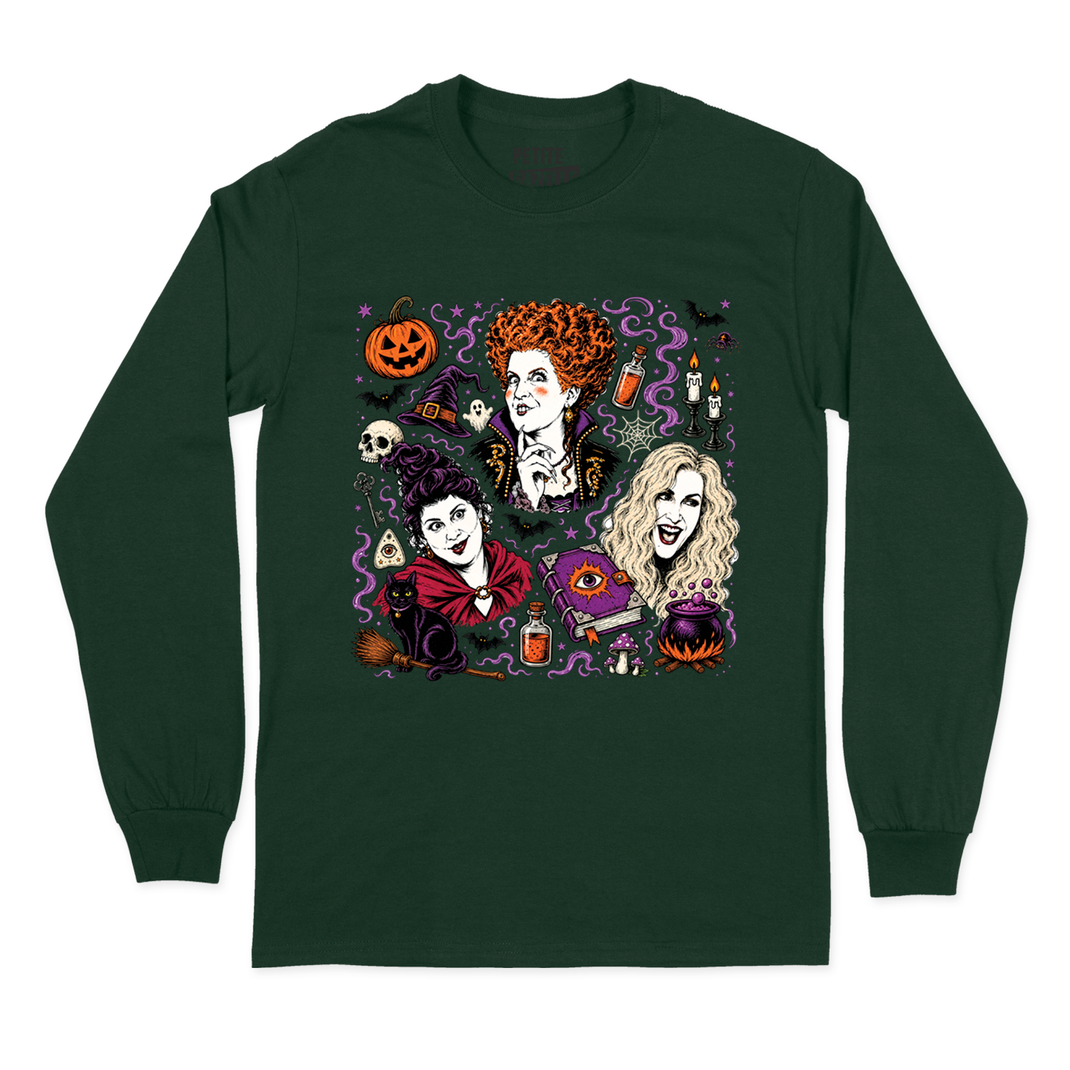 T-SHIRT À MANCHES LONGUES | Hocus Pocus Magie Noire
