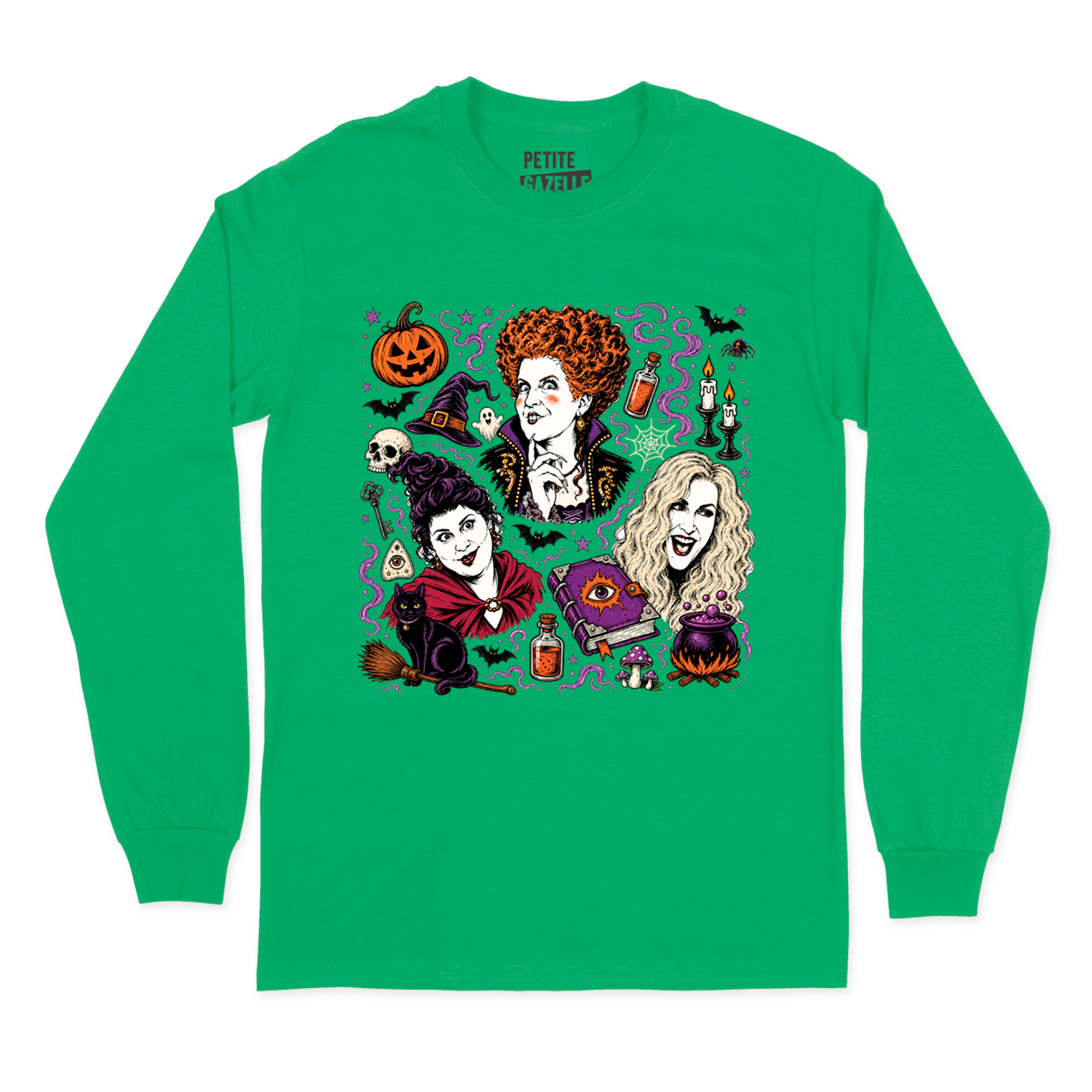 T-SHIRT À MANCHES LONGUES | Hocus Pocus Magie Noire