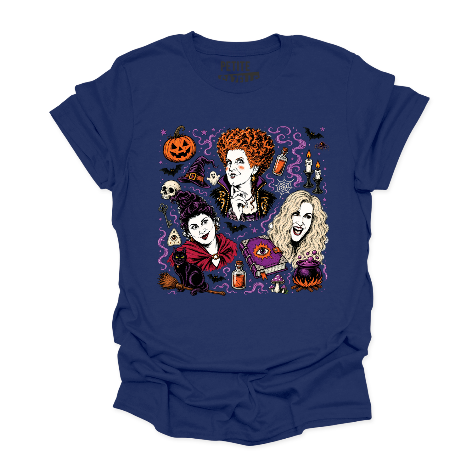 T-SHIRT COL ROND | Hocus Pocus Magie Noire