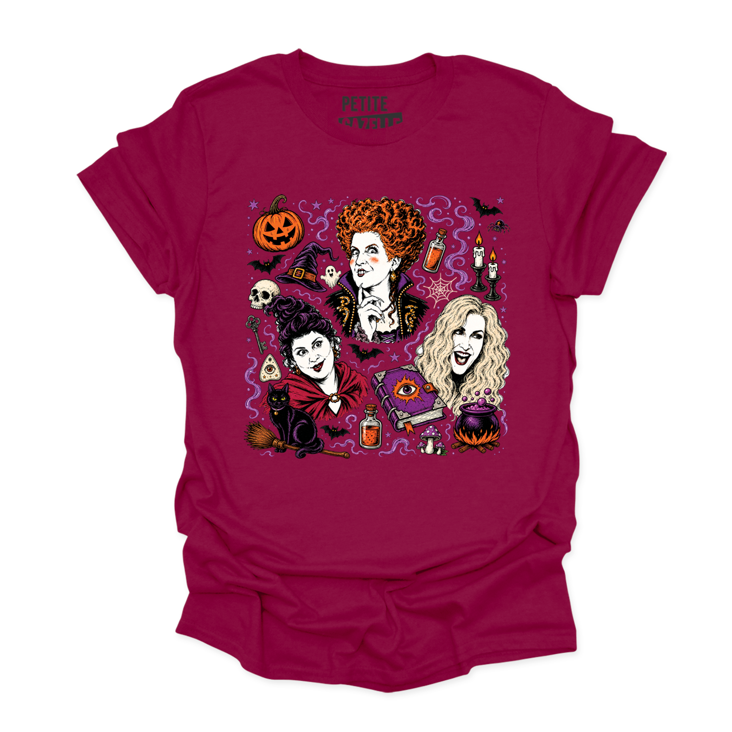 T-SHIRT COL ROND | Hocus Pocus Magie Noire