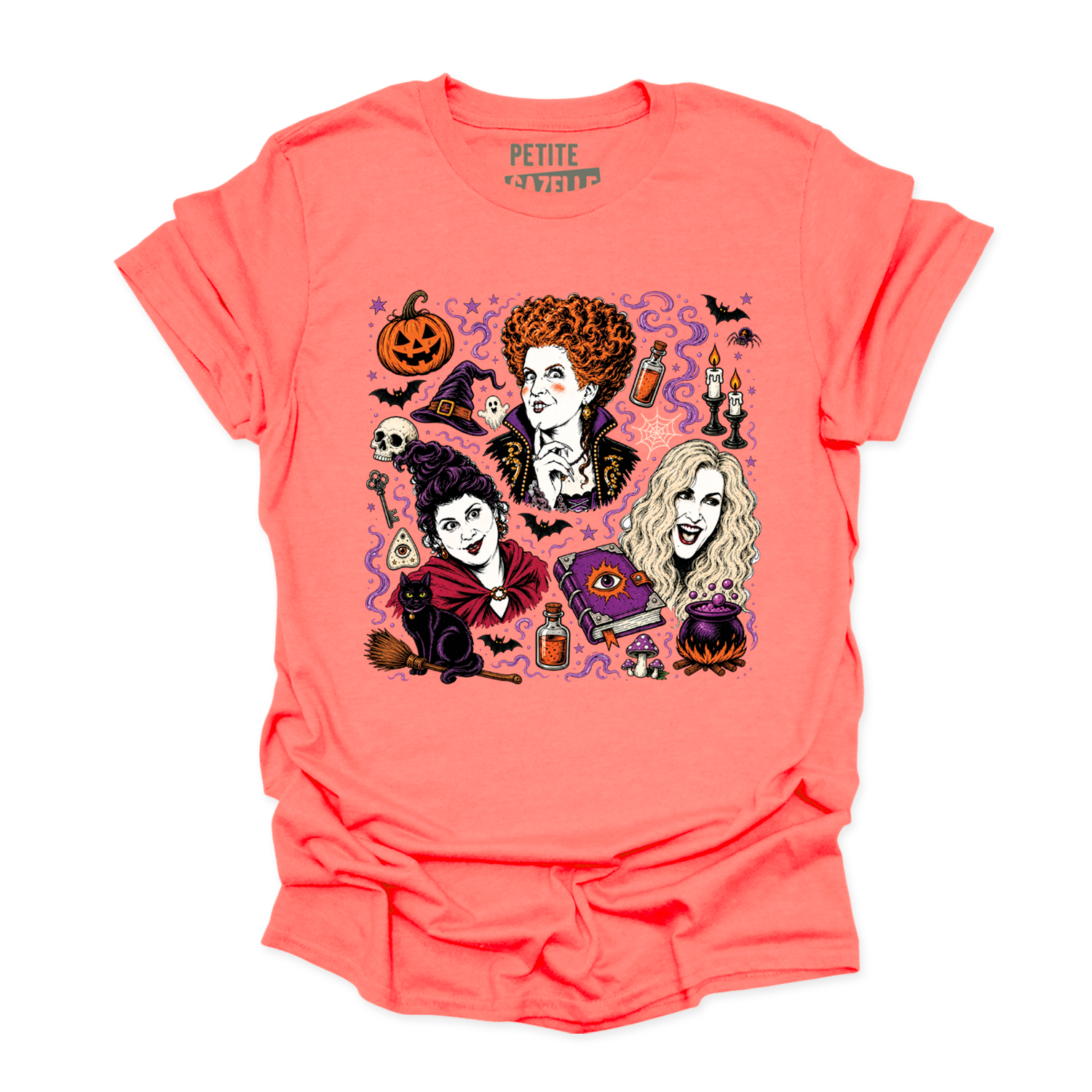 T-SHIRT COL ROND | Hocus Pocus Magie Noire