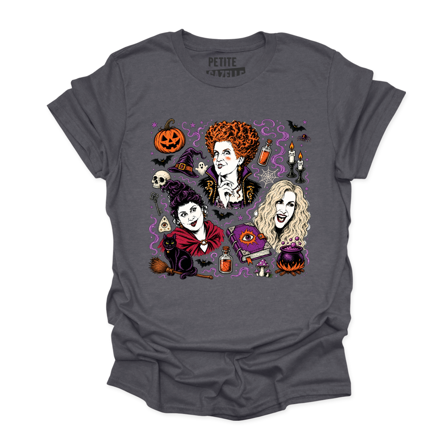 T-SHIRT COL ROND | Hocus Pocus Magie Noire