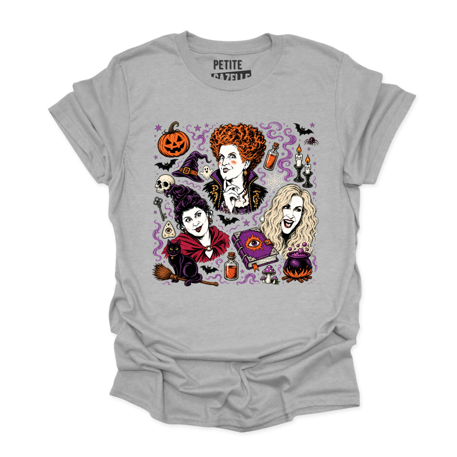 T-SHIRT COL ROND | Hocus Pocus Magie Noire