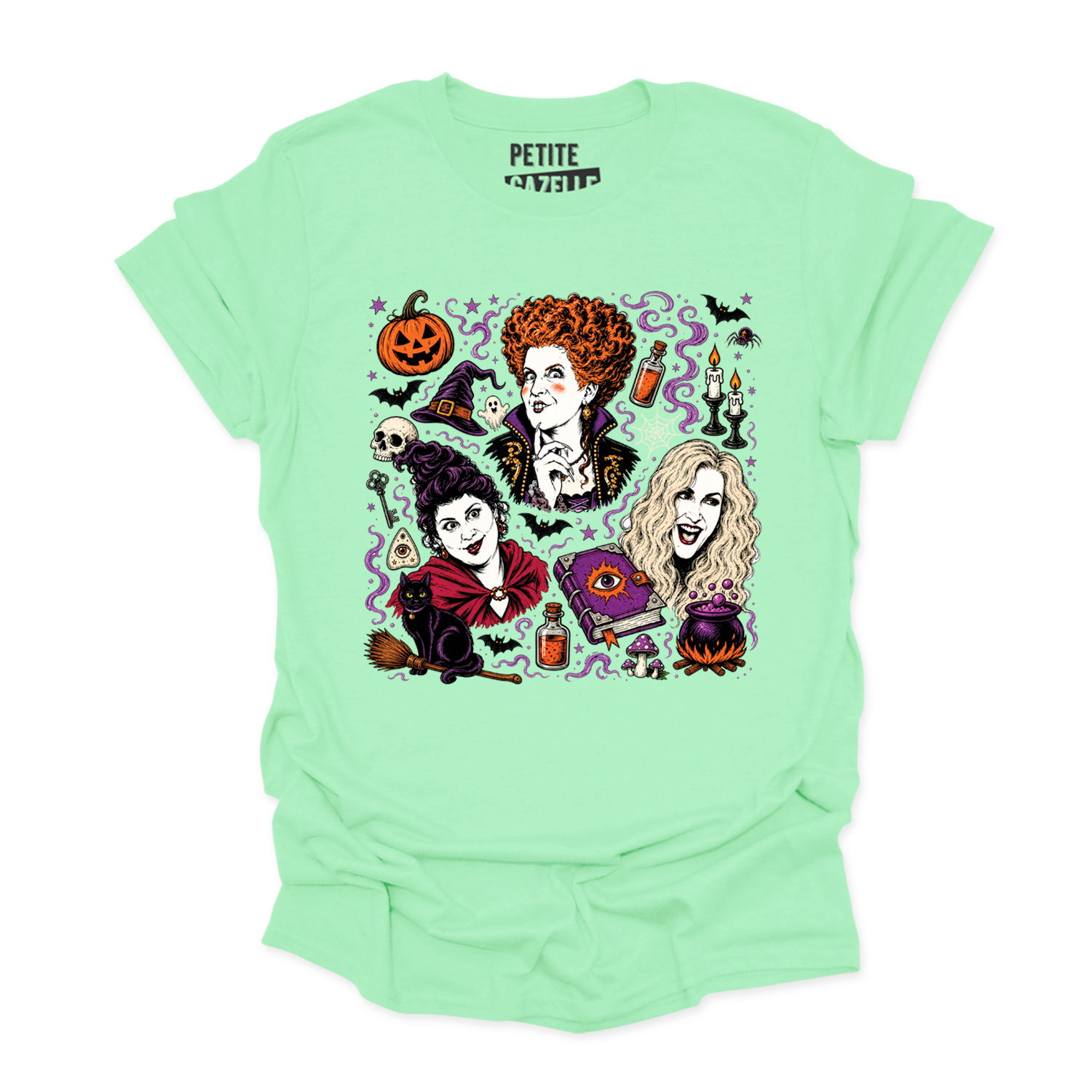 T-SHIRT COL ROND | Hocus Pocus Magie Noire