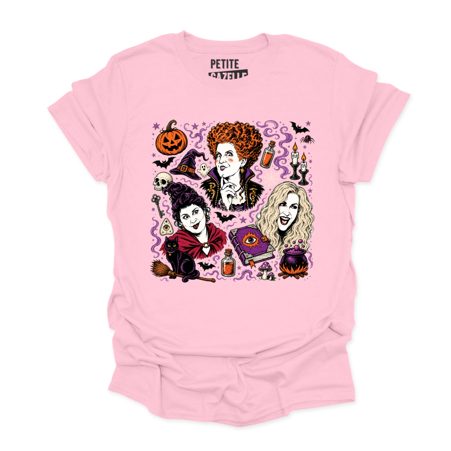 T-SHIRT COL ROND | Hocus Pocus Magie Noire