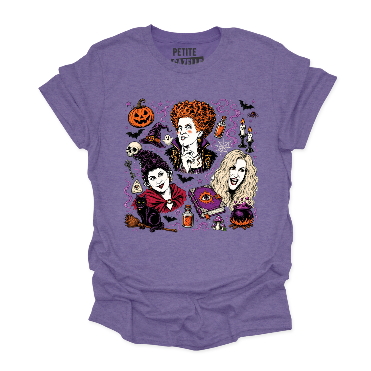 T-SHIRT COL ROND | Hocus Pocus Magie Noire