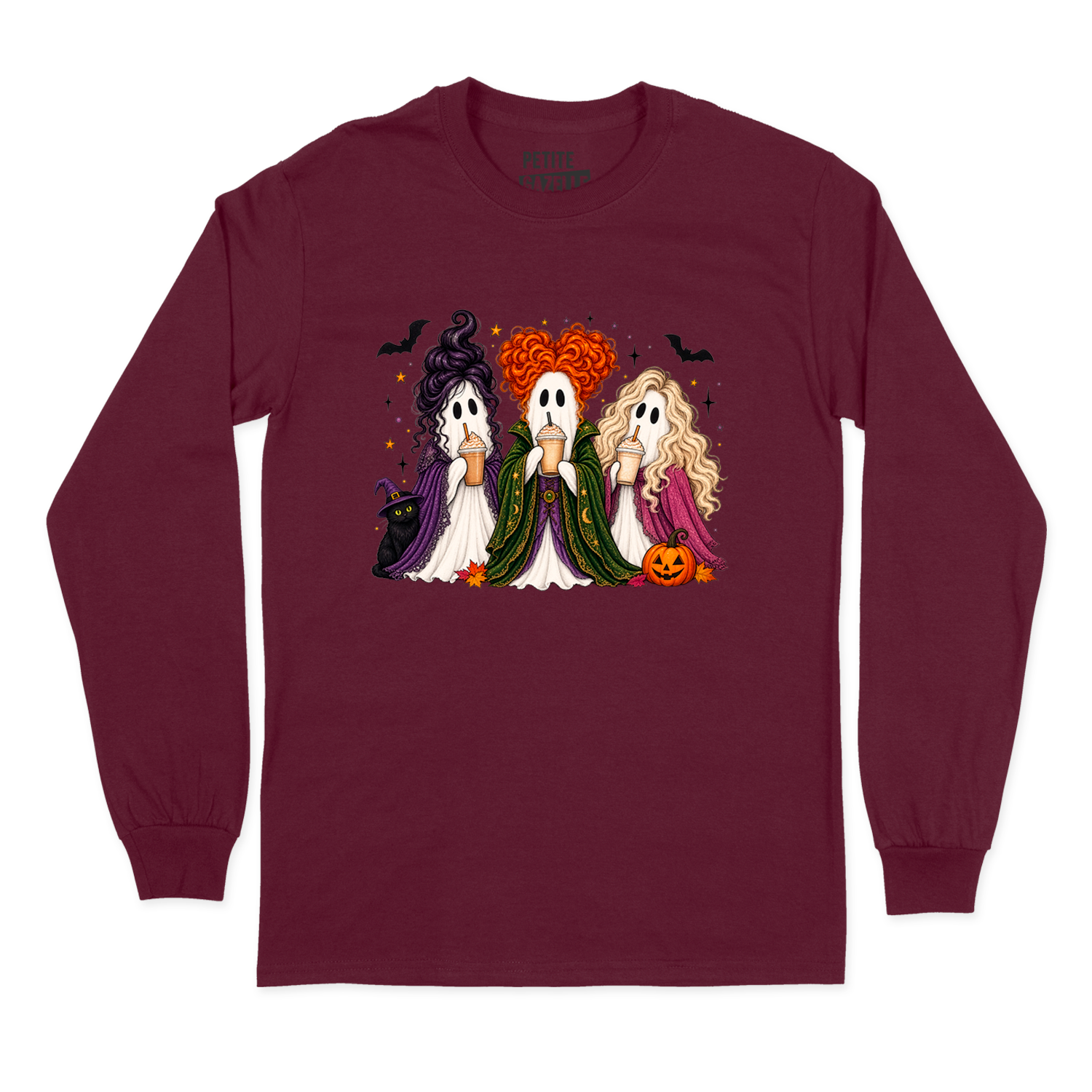 T-SHIRT À MANCHES LONGUES | Hocus Pocus fantômes