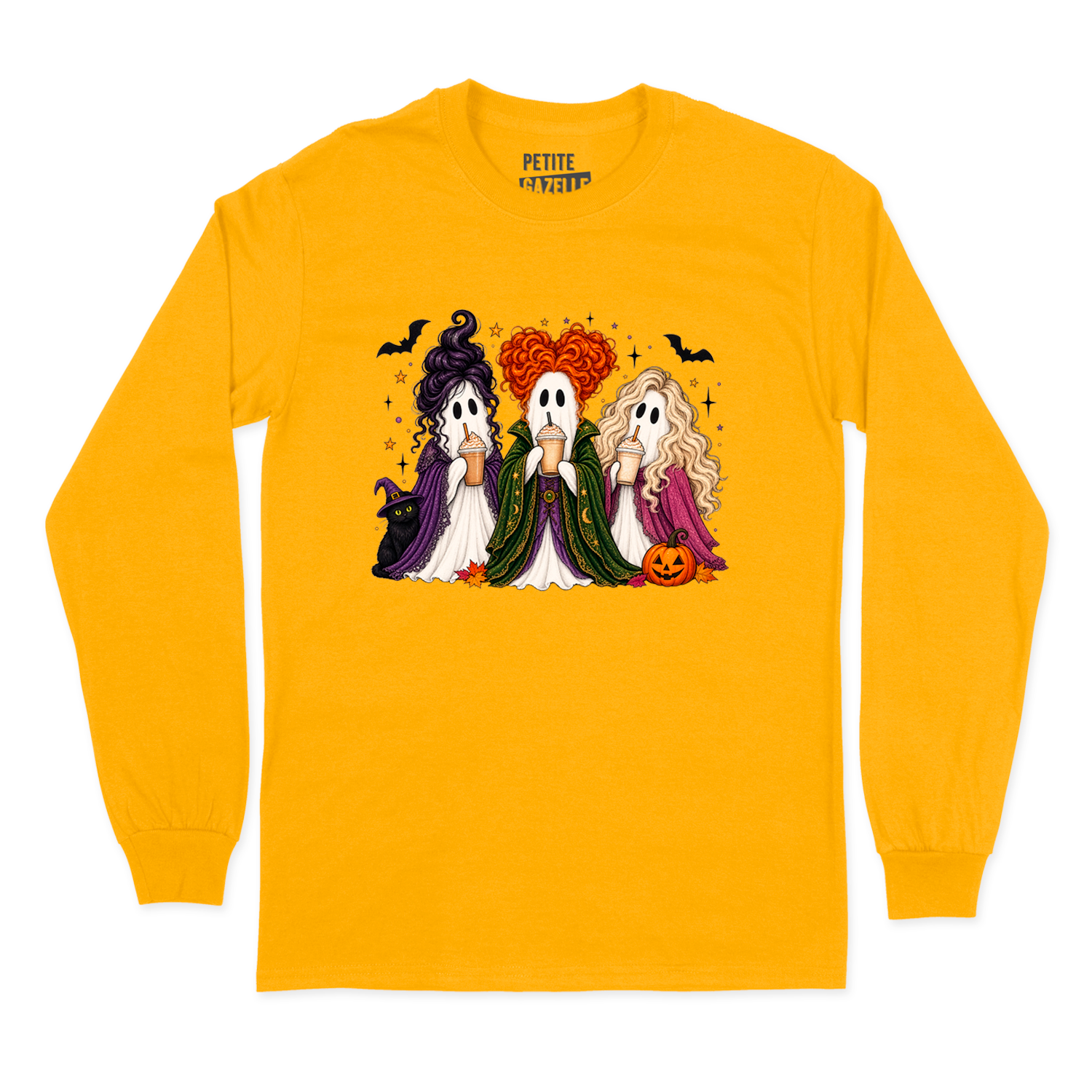 T-SHIRT À MANCHES LONGUES | Hocus Pocus fantômes