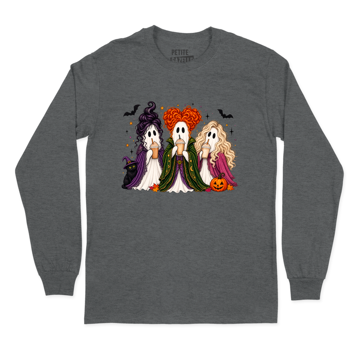 T-SHIRT À MANCHES LONGUES | Hocus Pocus fantômes
