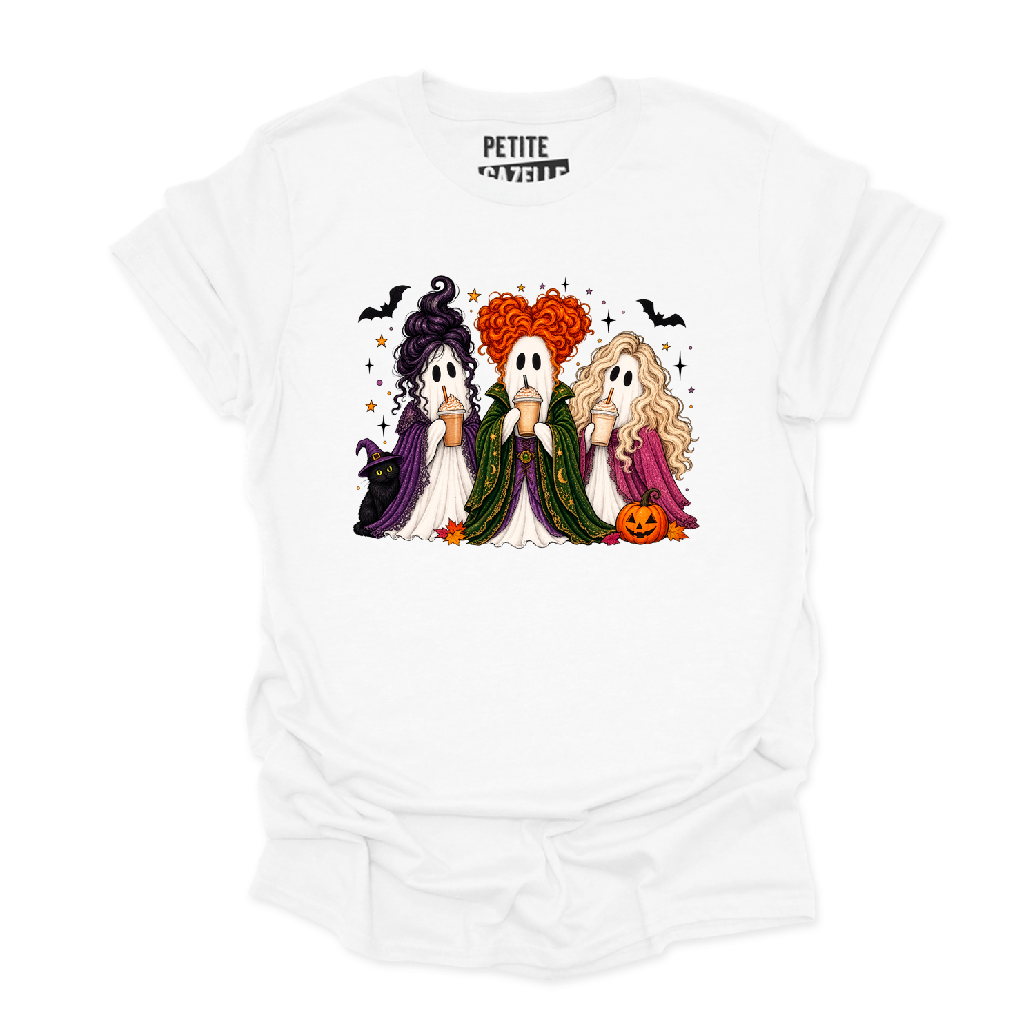 T-SHIRT COL ROND | Hocus Pocus fantômes
