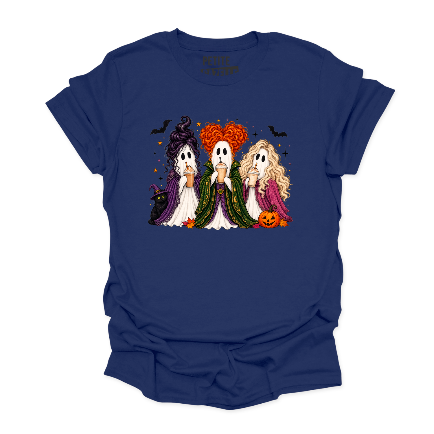 T-SHIRT COL ROND | Hocus Pocus fantômes