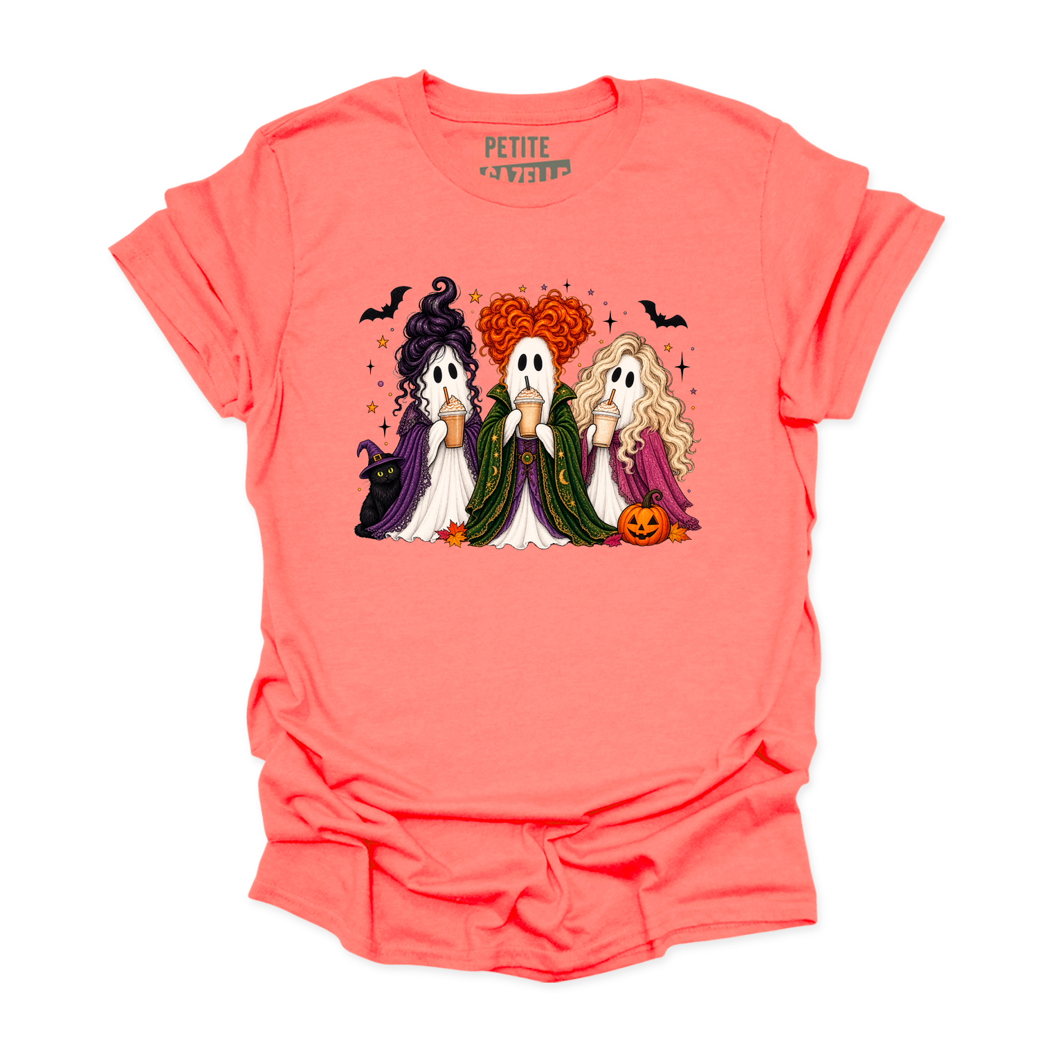 T-SHIRT COL ROND | Hocus Pocus fantômes