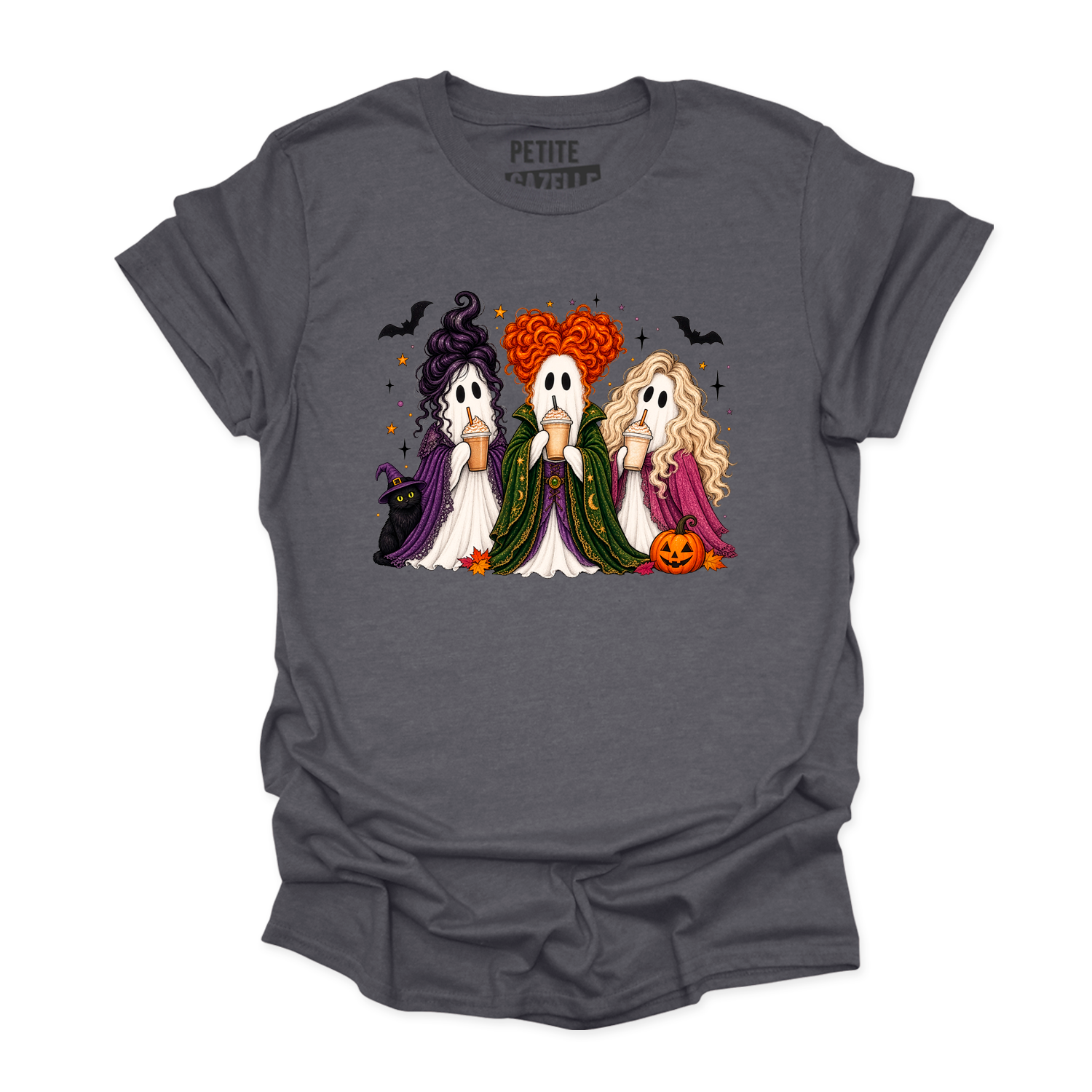 T-SHIRT COL ROND | Hocus Pocus fantômes