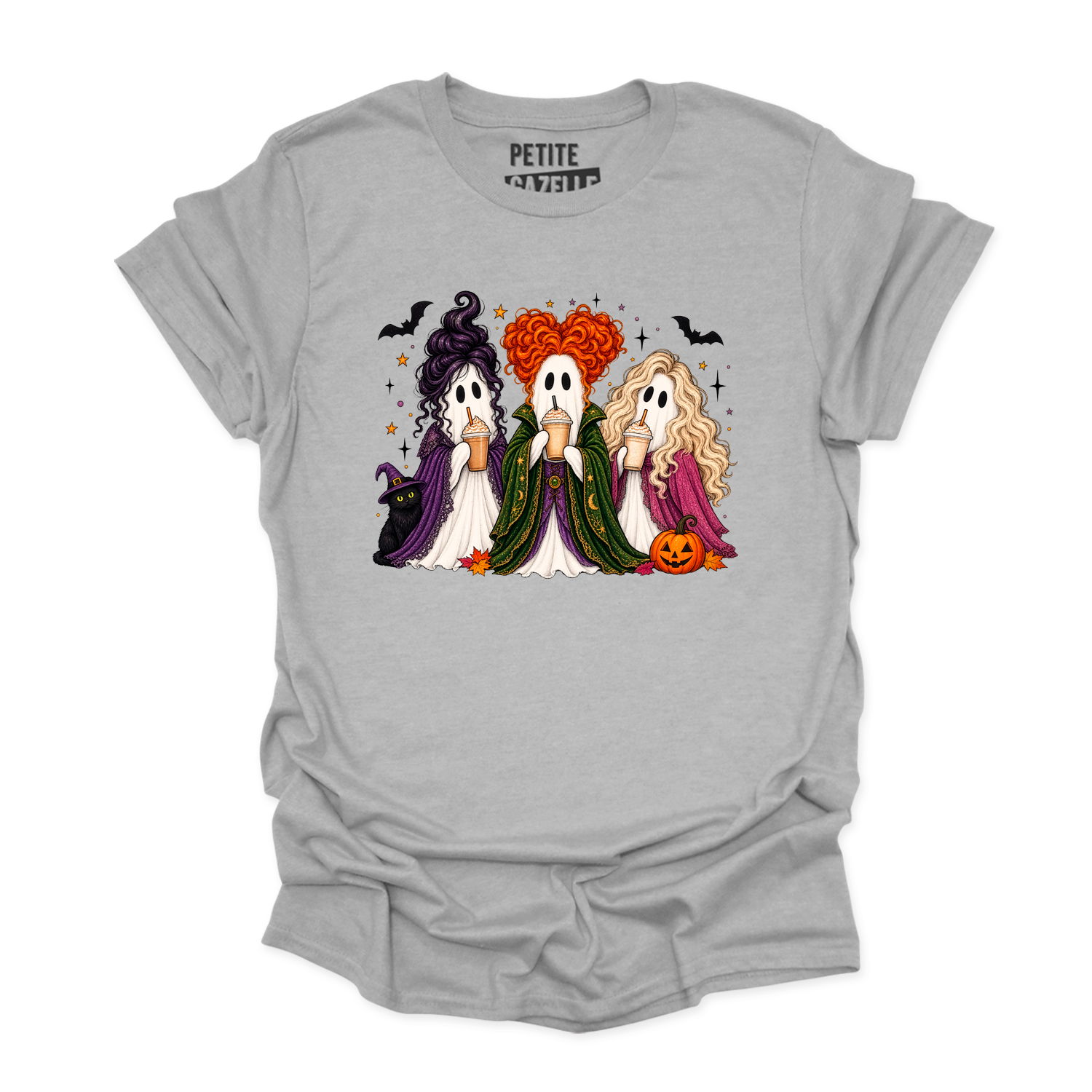 T-SHIRT COL ROND | Hocus Pocus fantômes