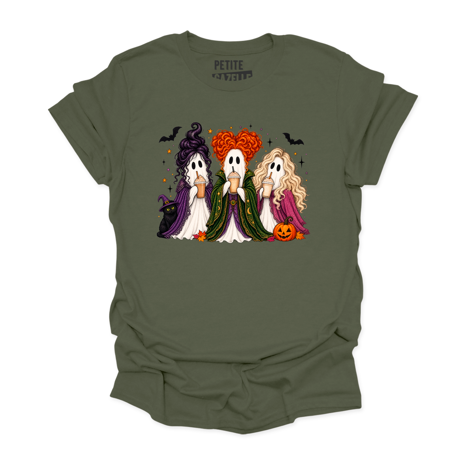 T-SHIRT COL ROND | Hocus Pocus fantômes