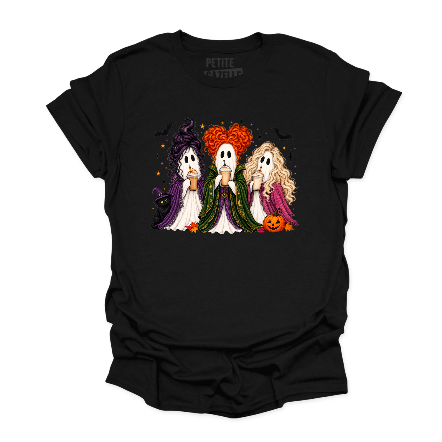 T-SHIRT COL ROND | Hocus Pocus fantômes
