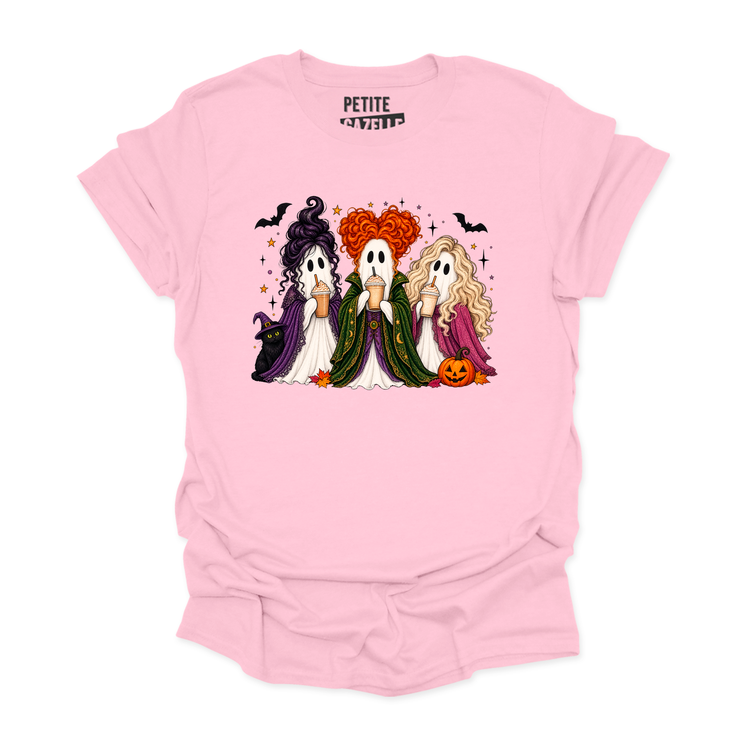 T-SHIRT COL ROND | Hocus Pocus fantômes