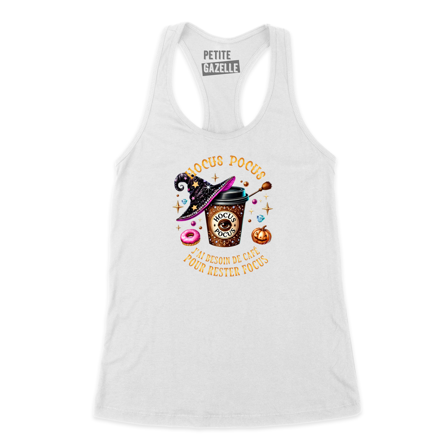 CAMISOLE | Hocus Pocus j'ai besoin de café