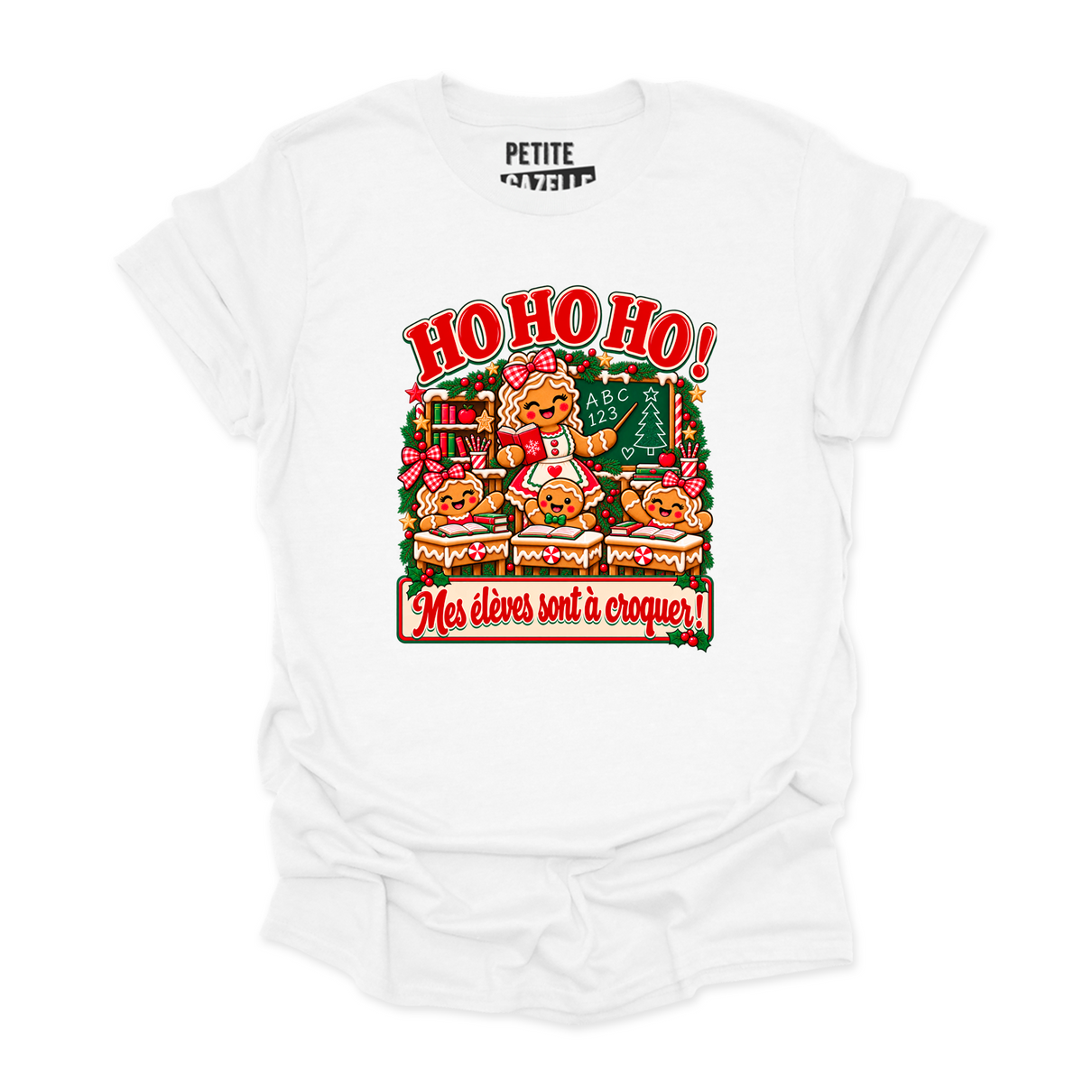 T-SHIRT COL ROND | Ho Ho Ho Prof