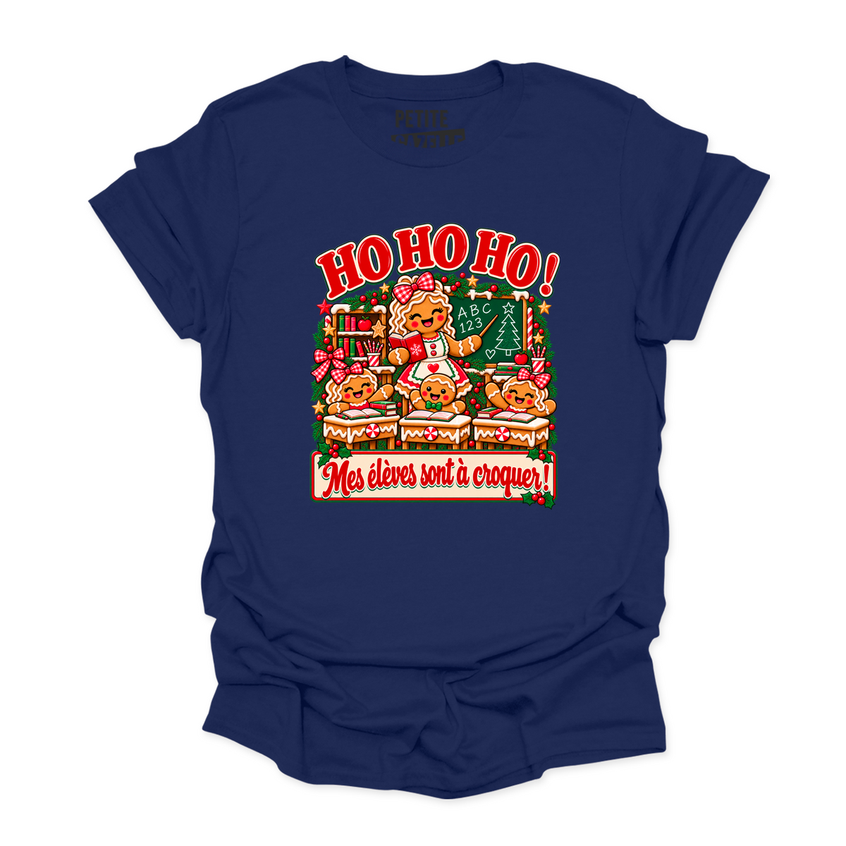 T-SHIRT COL ROND | Ho Ho Ho Prof