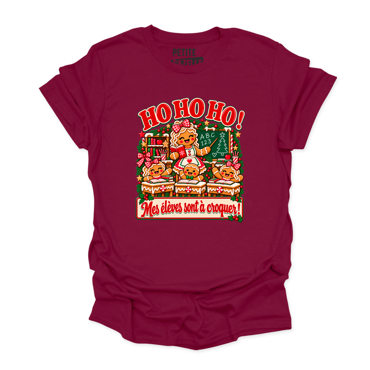 T-SHIRT COL ROND | Ho Ho Ho Prof